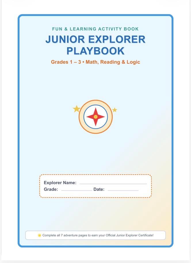 Explorer activity playbook for grades 1-3