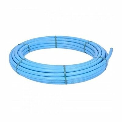 25mm Blue PE80 Water Pipe x 25mtr