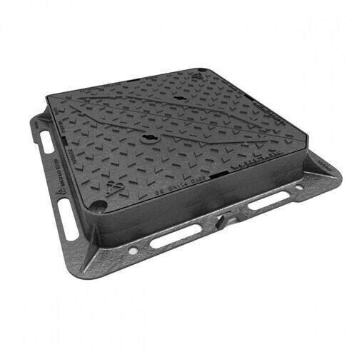 600 x 600  Manhole Cover 100mm - D400