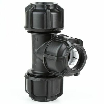 63mm / 2" METRIC/IMPERIAL TEE - Equal POL X POL