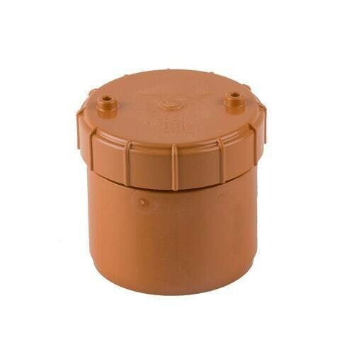 Brett Martin Plastic Underground Drain Pipe Long Radius Plain End Bend