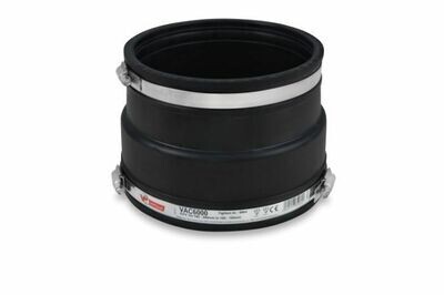 VIP VAC6000 BAND SEAL ADAPTOR COUPLING 180 - 200mm TO 160 - 180mm 6" CLAY TO 6" PLASTIC