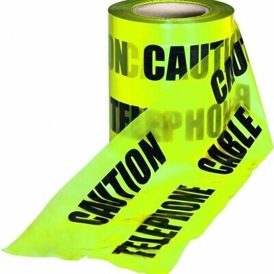 Telephone Warning Tape x 365m Telephone Warning Tape x 365m