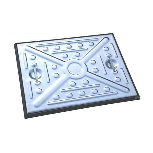 Access Manhole Cover and Frame 600mm x 450mm - Pedestrian 2.5 Tonne Access Manhole Cover and Frame 600mm x 450mm - Pedestrian 2.5 Tonne