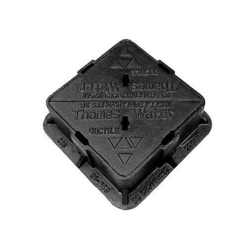 Wrekin Ductile Iron Surface Box Cover 150 x 150mm - Grade A SV Wrekin Ductile Iron Surface Box Cover 150 x 150mm - Grade A SV