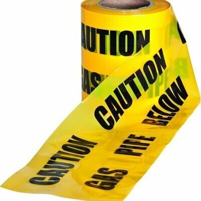 Gas warning Tape x 365m Gas warning Tape x 365m