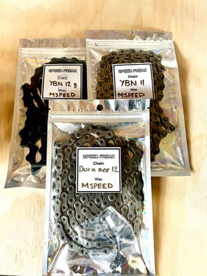 Cleaned and waxed chains MSW/Silca