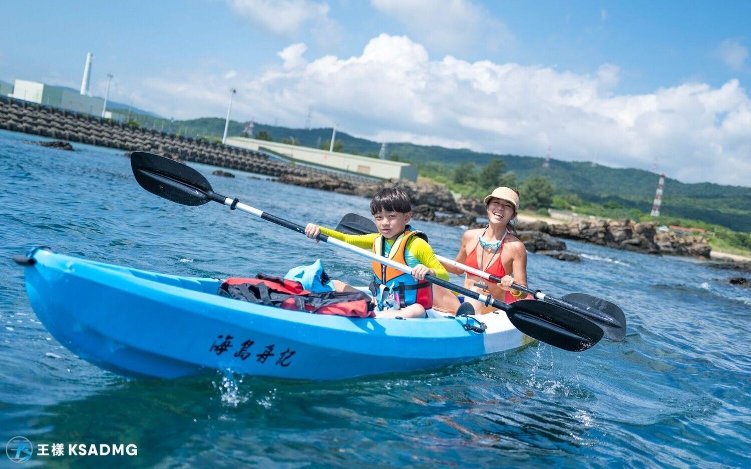 【獨木舟】探索神祕島礁，金銀島獨木舟浮潛之旅