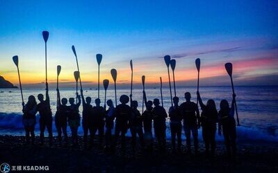 【SUP】東澳灣內SUP，絕美風景盡收眼底