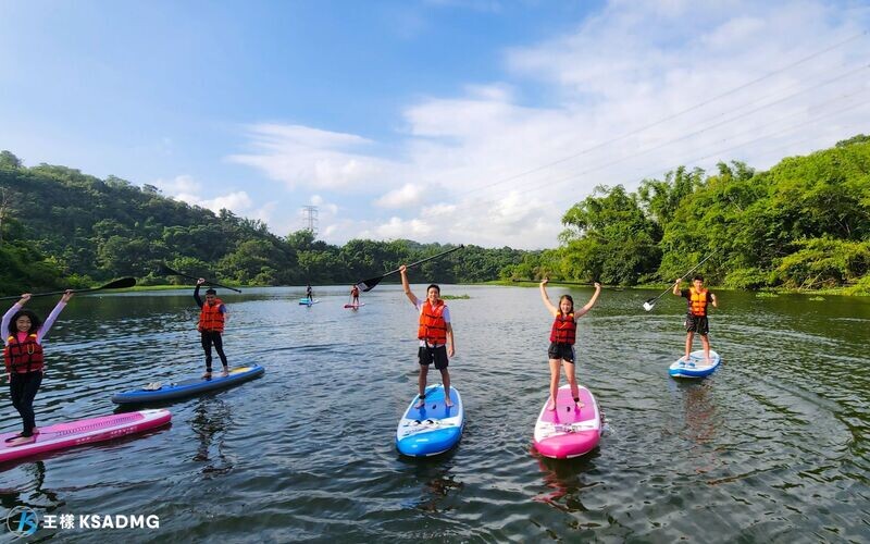 【SUP】新竹峨眉湖SUP，台版亞馬遜秘境探索