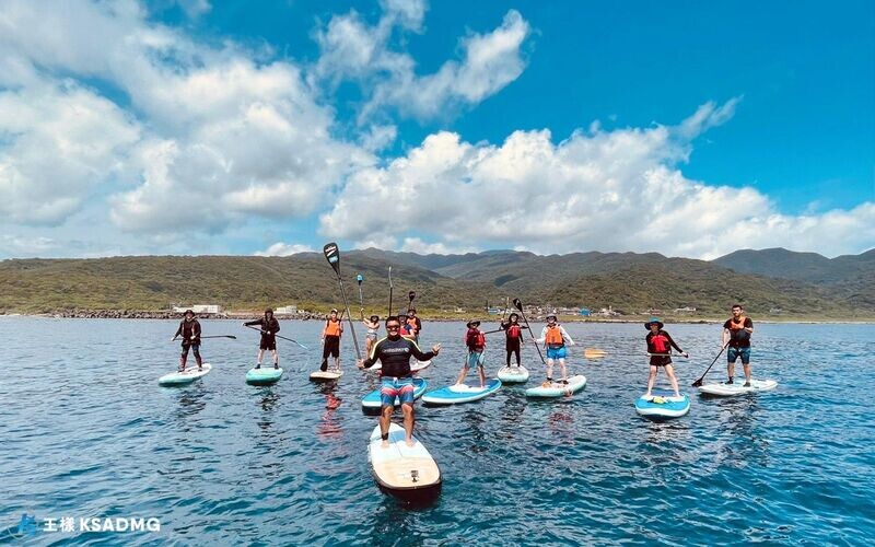 【SUP】貢寮金沙灣SUP，低調享受海灣秘境
