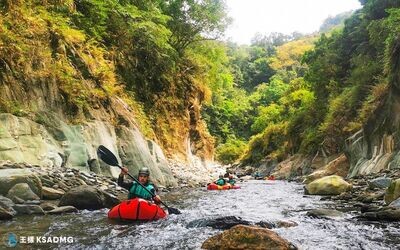 【背包艇】宜蘭激流背包艇，小飛鼠入門半日趣
