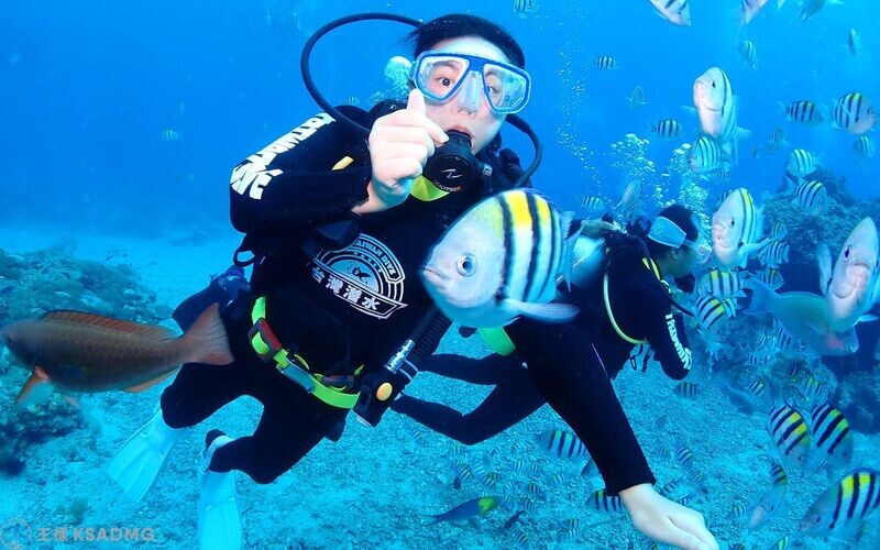 【PADI】台灣學潛水，墾丁獨特外海船潛考取證照！