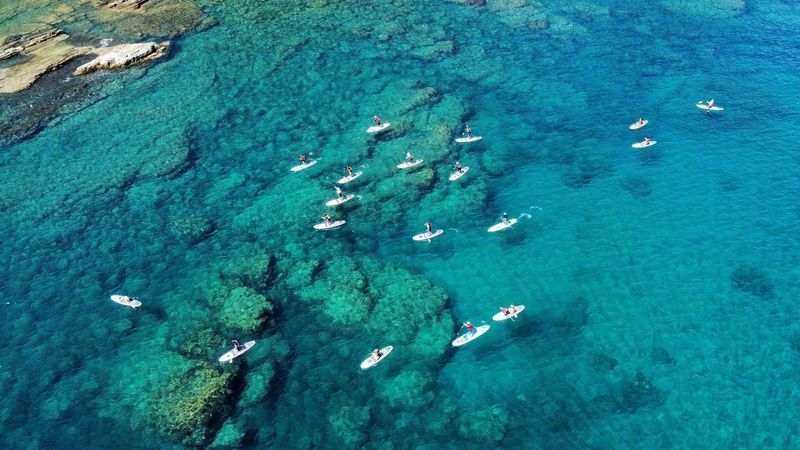 【SUP】基隆望海巷SUP，浮潛賞魚訪沉船