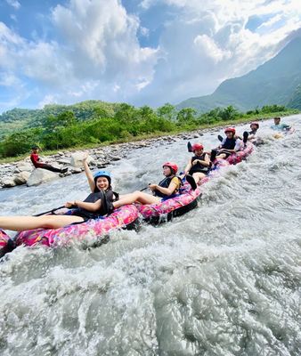 【漂流】親子輕鬆水上漂，宜蘭南澳溪漂流體驗