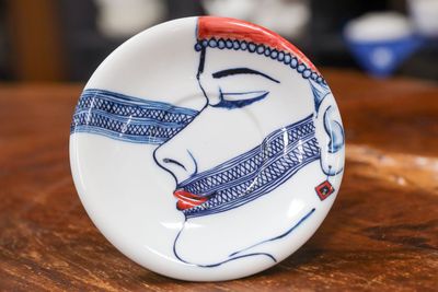 【鑫揮淵源豐藝品苑】紋面咖啡杯盤組B款