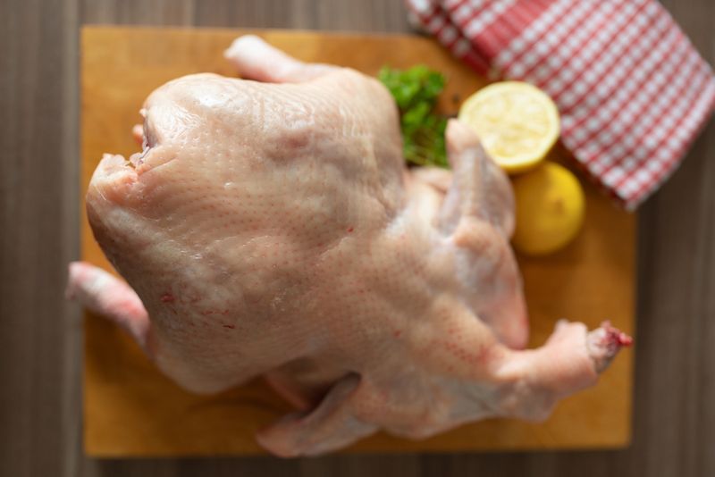 Hähnchen ganz