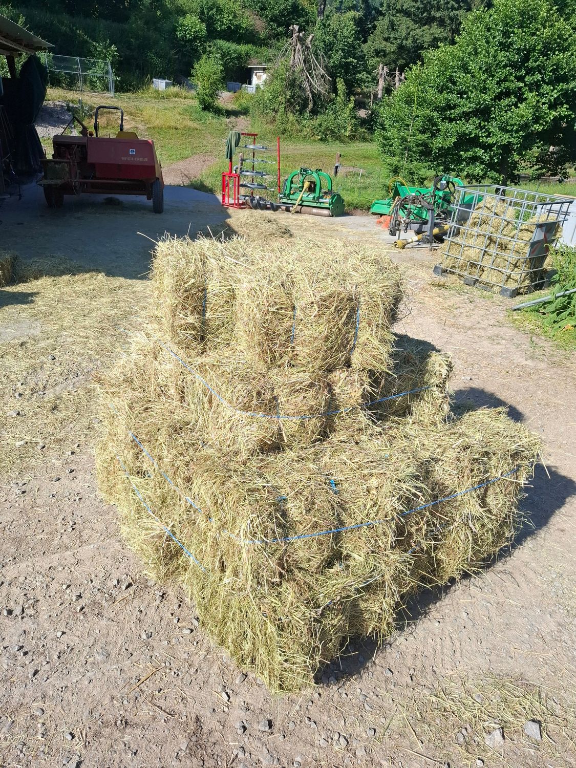 Ökowiesenheu, 1. Schnitt 2025 Ökowiesenheu, 1. Schnitt 2025