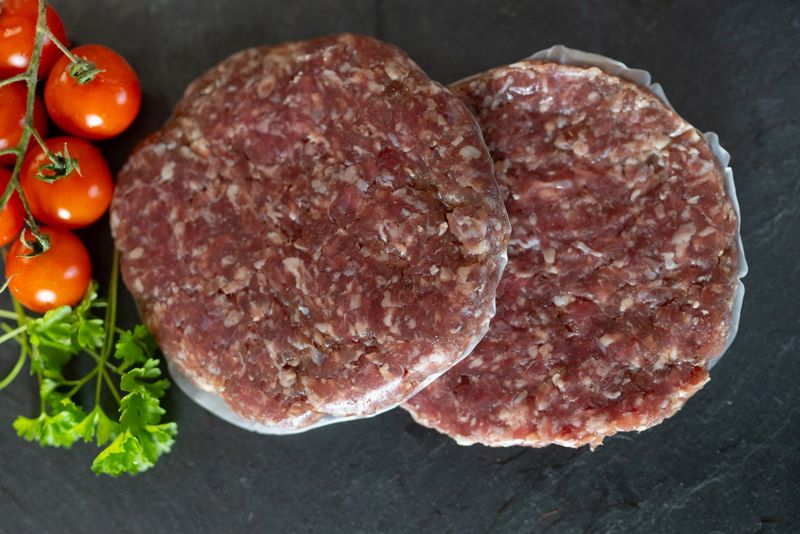 4x Freilandschwein-Patties