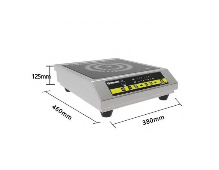 KW-TI-02 Commercial Induction Cooker: 3500W Power &amp; 7 Heat Levels for Pro Kitchens