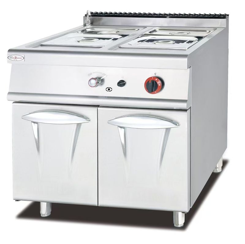 ​Stainless Steel Gas Bain Marie with Cabinet – Model GH-984