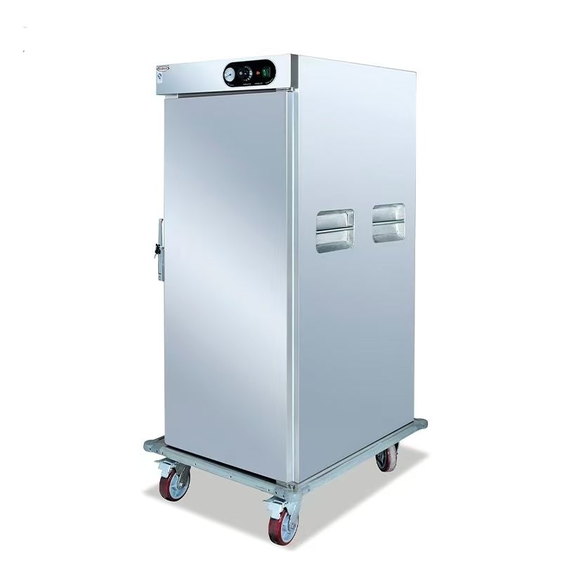 Mobile Single Door Food Heated Cabinet with 11 Layers, CE Certified – Model DH-11-21