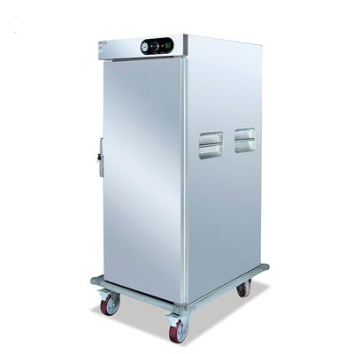Mobile Single Door Food Heated Cabinet with 11 Layers, CE Certified – Model DH-11-21