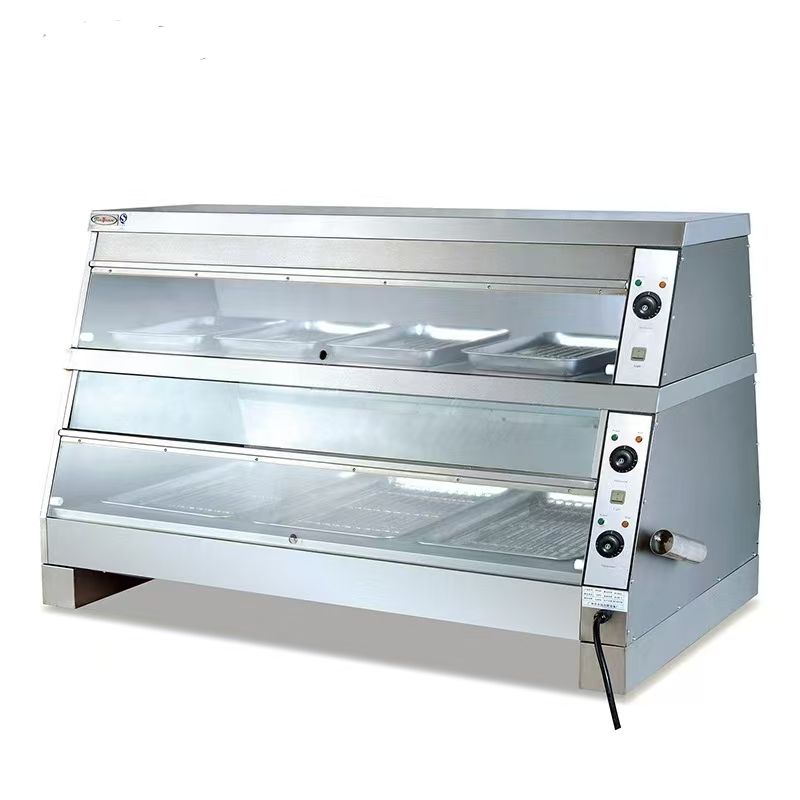 Electric Food Warmer with 7 Pans (3 Large + 4 Small), CE Certified – Model DH-6P