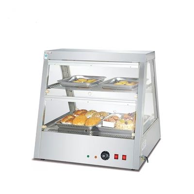 Electric Food Warmer with 4 Pans (2 Standard + 2 Large), CE Certified – Model DH-2*2
