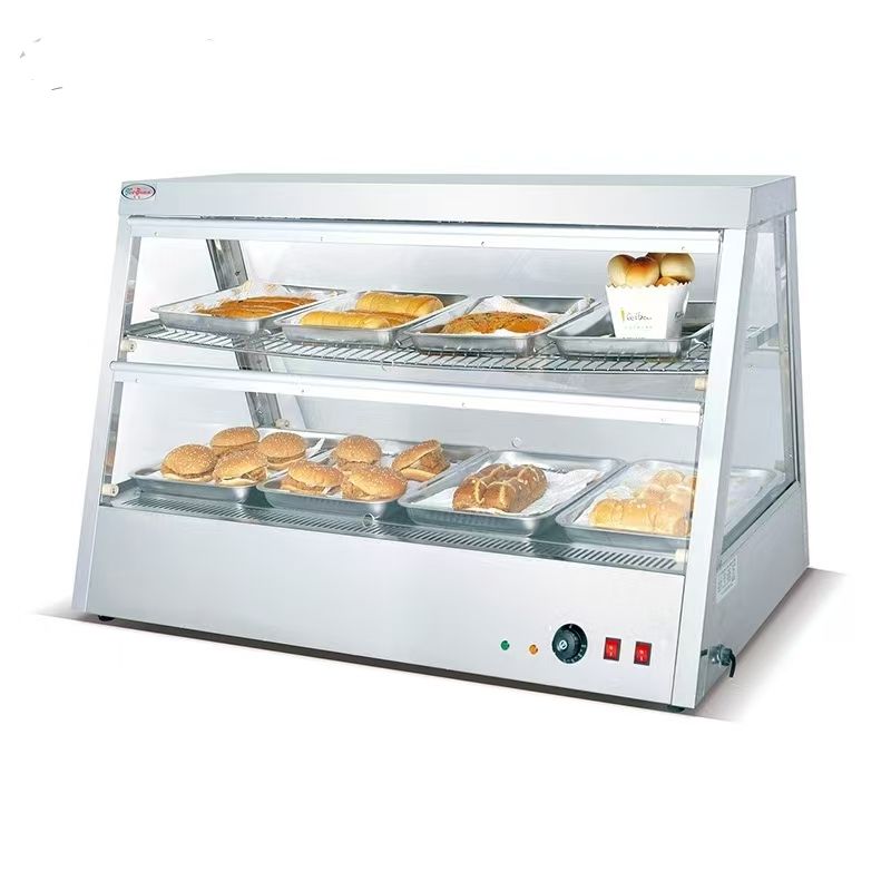Electric Food Warmer, CE Certified – Model DH-2*4 (Large Capacity, 220V/1.6KW)