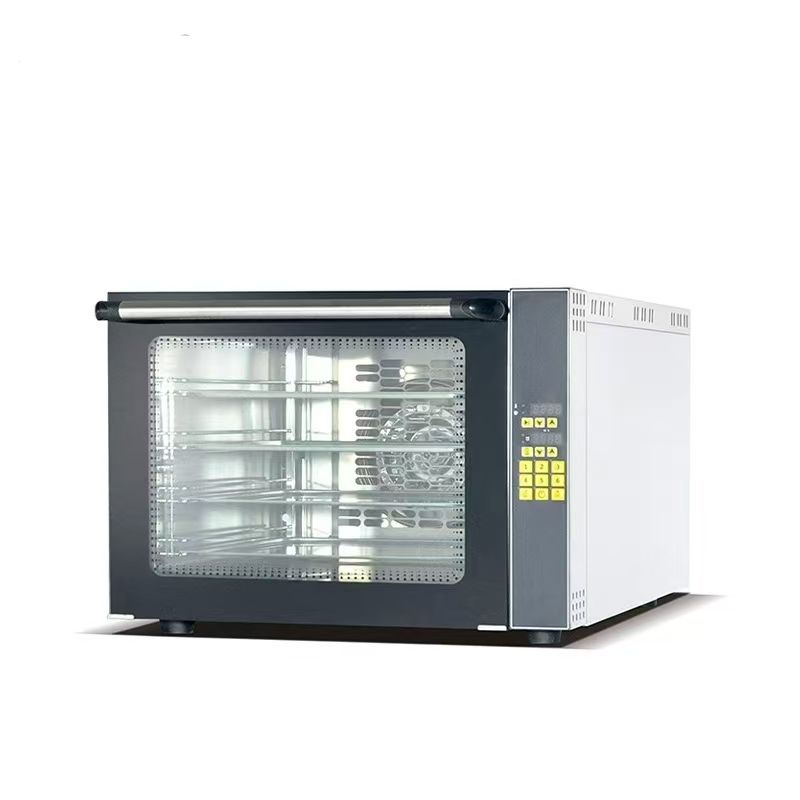Electric Convection Oven EB-4C (4 Trays) – Digital Control with Spray &amp; Time Functions