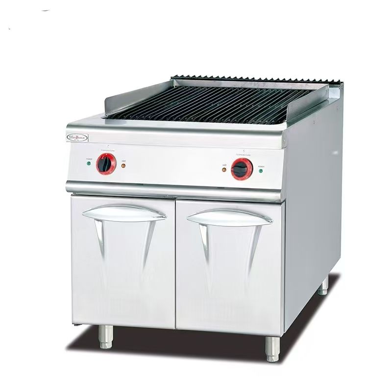 Electric Lava Rock Grill With Cabinet – Model EB-889