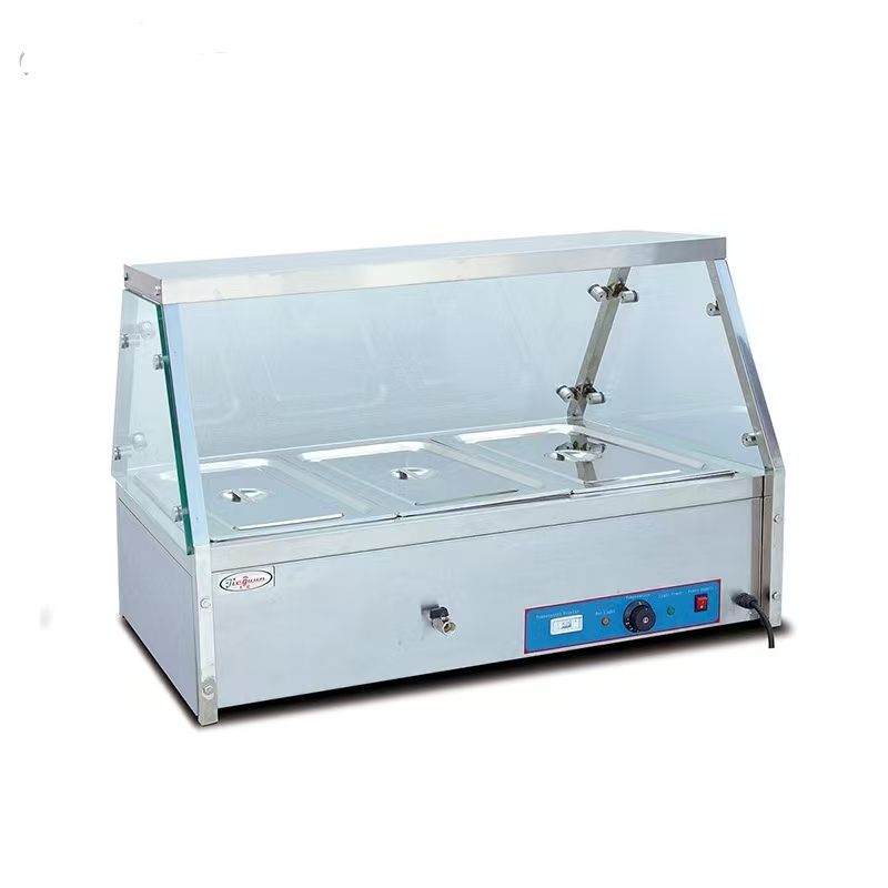 ​Countertop Bain Marie Display with 3 GN 1/1 Pans Model EH-1*3 – CE Certified