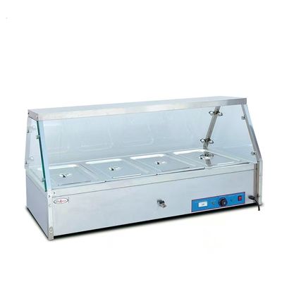 ​Countertop Bain Marie Display with 4 GN 1/1 Pans Model EH-1*4 – CE Certified