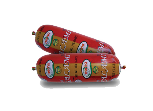 Nema Dana Salami / Beef Salami Plain- 16/1 Lb - (%100 Halal)