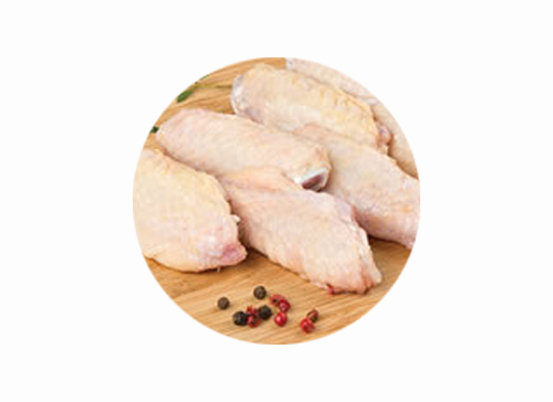 Halal Tavuk Kanat - Chicken Wings (20 lbs) (#Packages per case vary)- (%100 Halal)