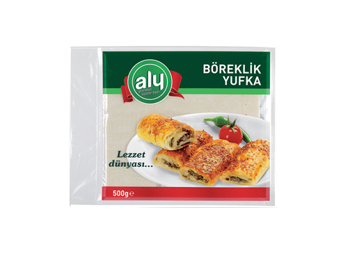 Aly Böreklik Yufka / Aly Square Dough 500g