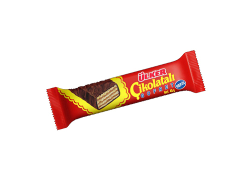 Ulker Cikolatali Gofret / Chocolate Wafers- 38 Gr