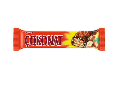 Ulker Cokonat Findikli Gofret / Chocolate Wafers w/Hazelnut - 24*32 gr / BOX