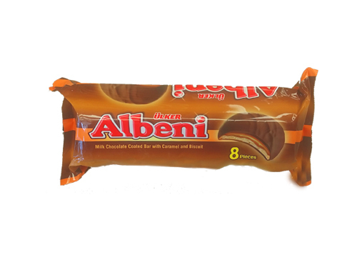Ulker Albeni Ring - Cookies w/Caramel Chocolate - 344 Gr