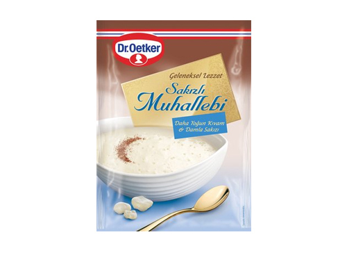 Dr.Oetker Sakizli Muhallebi / Mastic Gum Puding - 150 Gr