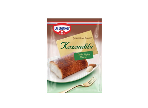 Dr.Oetker Kazandibi / Caramellized Milk Pudding - 165 Gr
