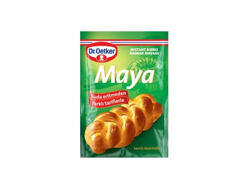 Dr.Oetker Kuru Maya 3&#39;lu Paket / Dry Yeast 3-Pack - 15 gr
