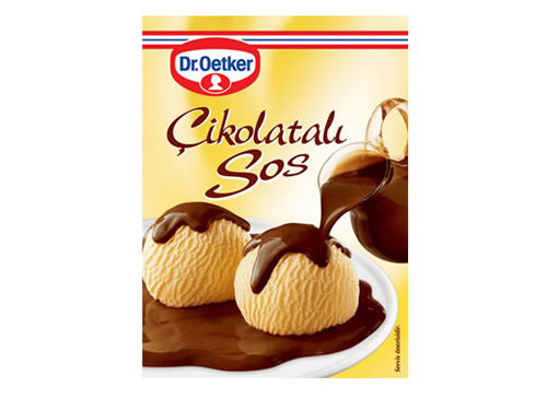 Dr.Oetker Cikolatali Sos / Chocolate Topping Sauce - 128 Gr