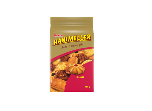 Ulker Hanimeller Tuzlu Karma / Salted Assorted Cookies - 150 Gr