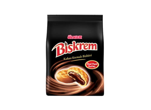 Ulker Biskrem / Cookie w/Chocolate Filling - 205g