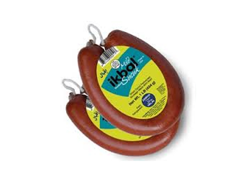Ikbal Kangal Sucuk Acisiz / Ring Sucuk Mild - 12/1 Lb - (%100 Halal)