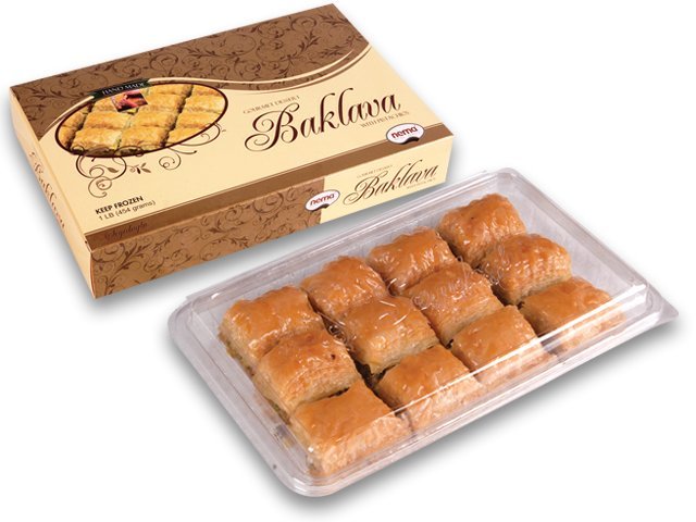 Seyidoglu Antep Fistikli Baklava / Baklava w/Pistachio - 1 Lb