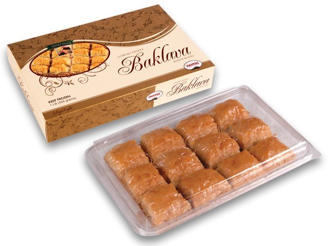 Seyidoglu Baklava w/Walnuts / Cevizli Baklava - 1lb
