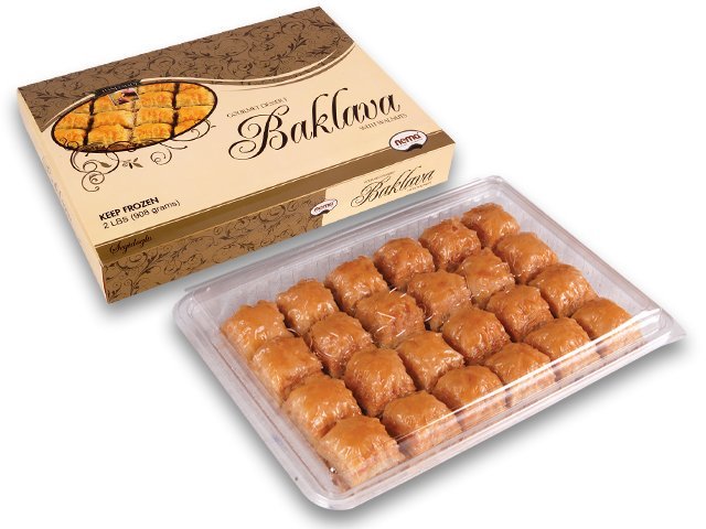 Seyidoglu Baklava w/Walnuts / Cevizli Baklava - 2lb